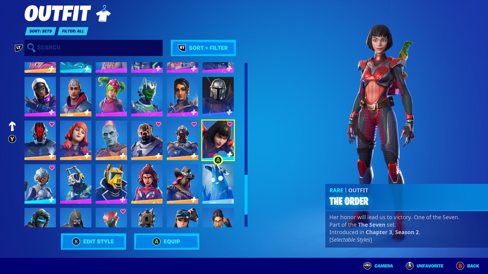 Members, skins and leader of Fortnite The Seven iGamesNews